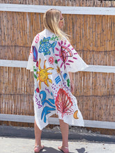 Load image into Gallery viewer, SOLEIL HANDPAINTED KAFTAN
