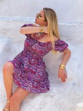 Load image into Gallery viewer, DEIA PINK PURPLE DRESS
