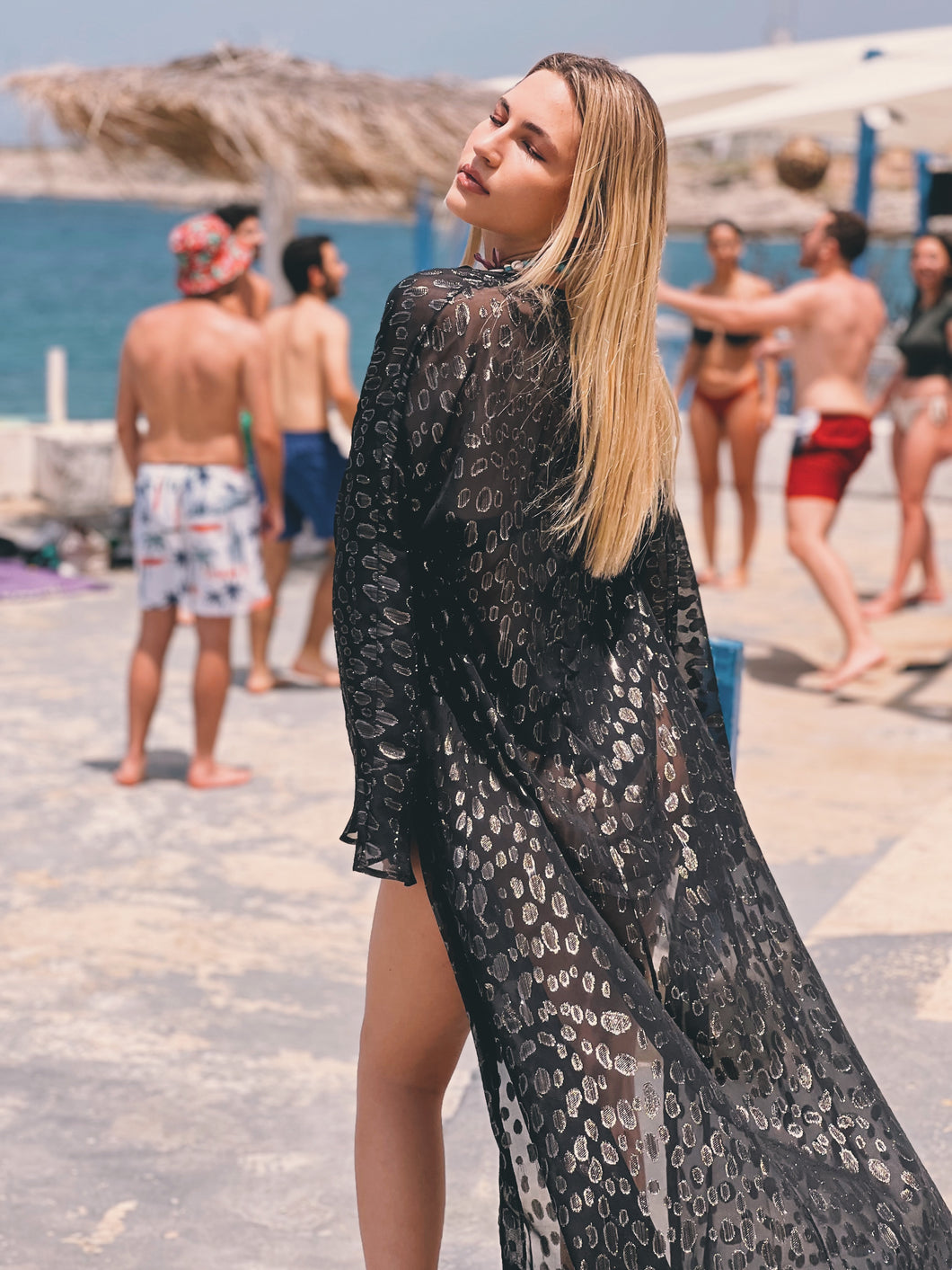 BLACK KAFTAN