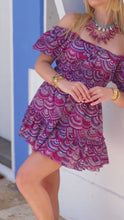 Load and play video in Gallery viewer, DEIA PINK PURPLE DRESS
